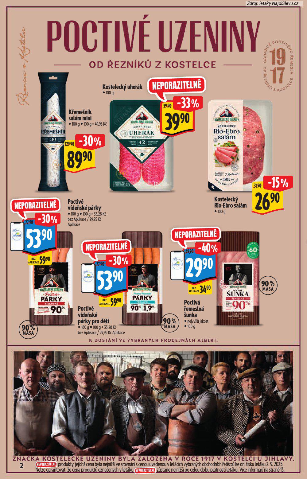 Letk Albert supermarket (10. 9. - 23. 9. 2025) - strana 2 z 25