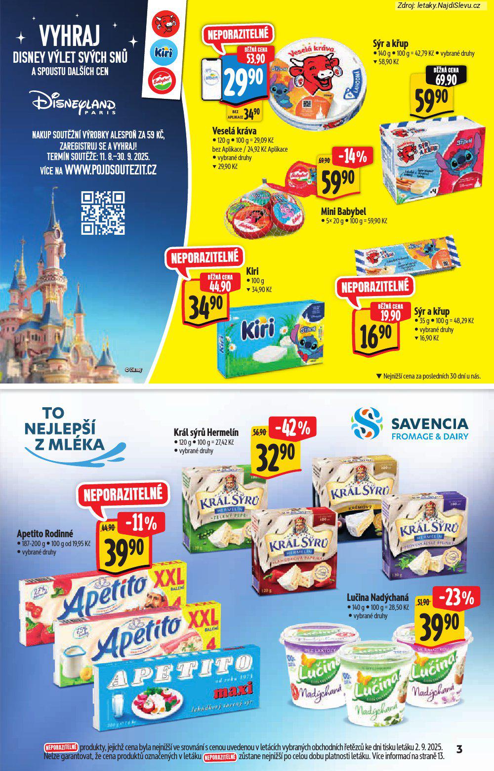 Letk Albert supermarket (10. 9. - 23. 9. 2025) - strana 3 z 25