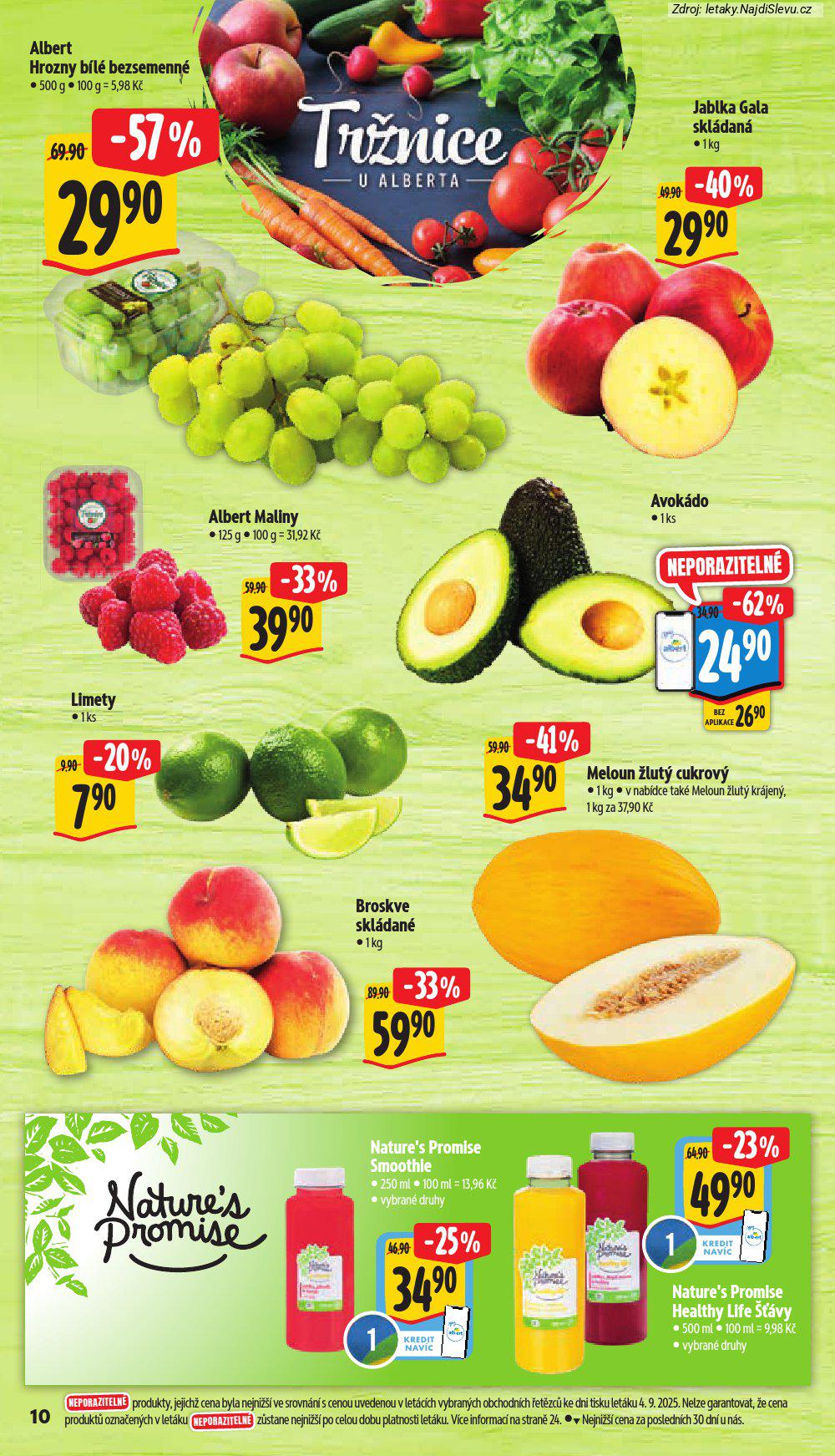 Letk Albert supermarket (10. 9. - 16. 9. 2025) - strana 15 z 44