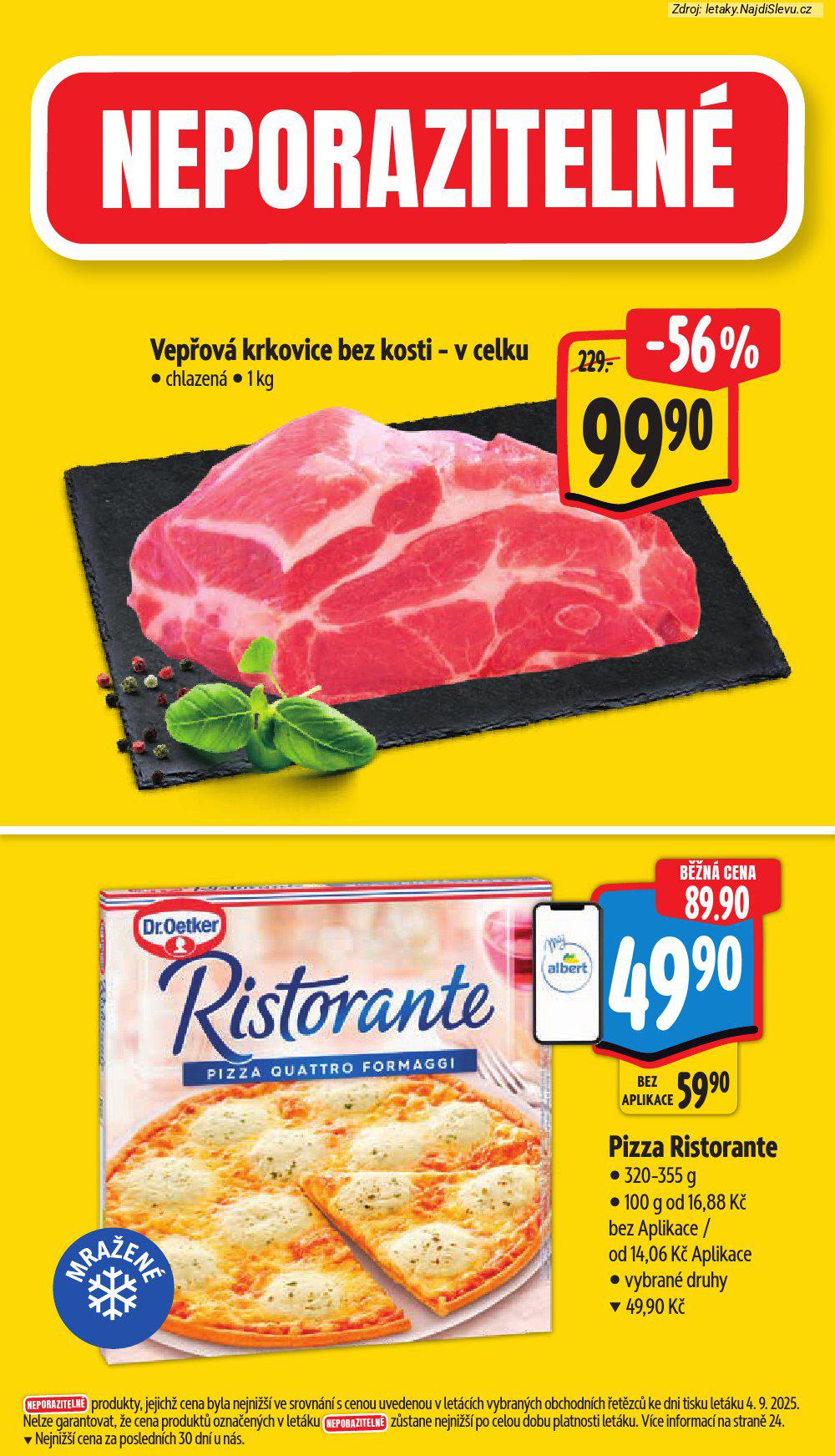 Letk Albert supermarket (10. 9. - 16. 9. 2025) - strana 2 z 44