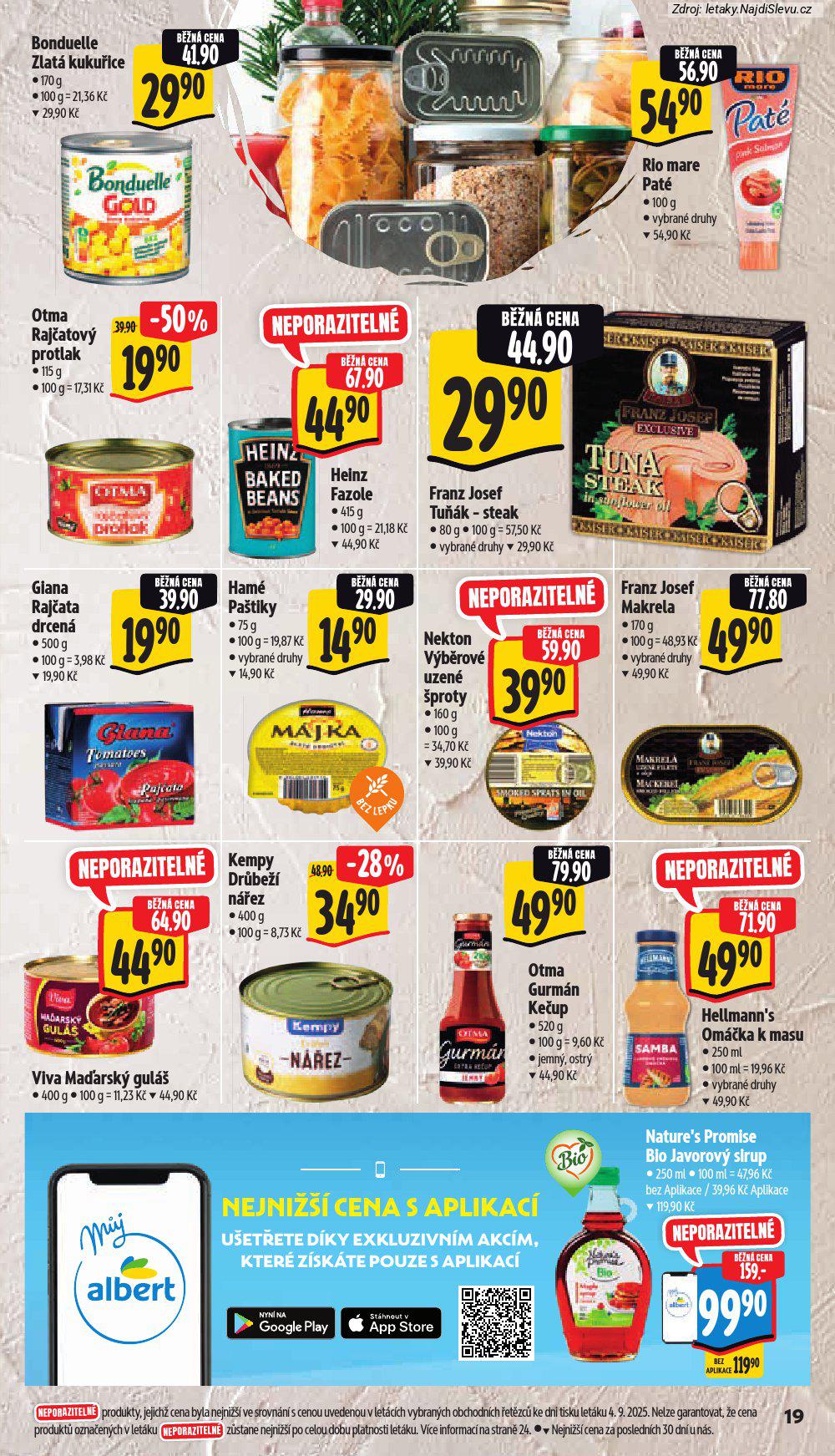 Strana 25 - let�k Albert supermarket (10. 9. - 16. 9. 2025)