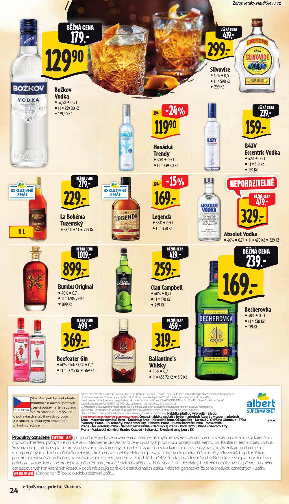 Strana 30 - let�k Albert supermarket (10. 9. - 16. 9. 2025)