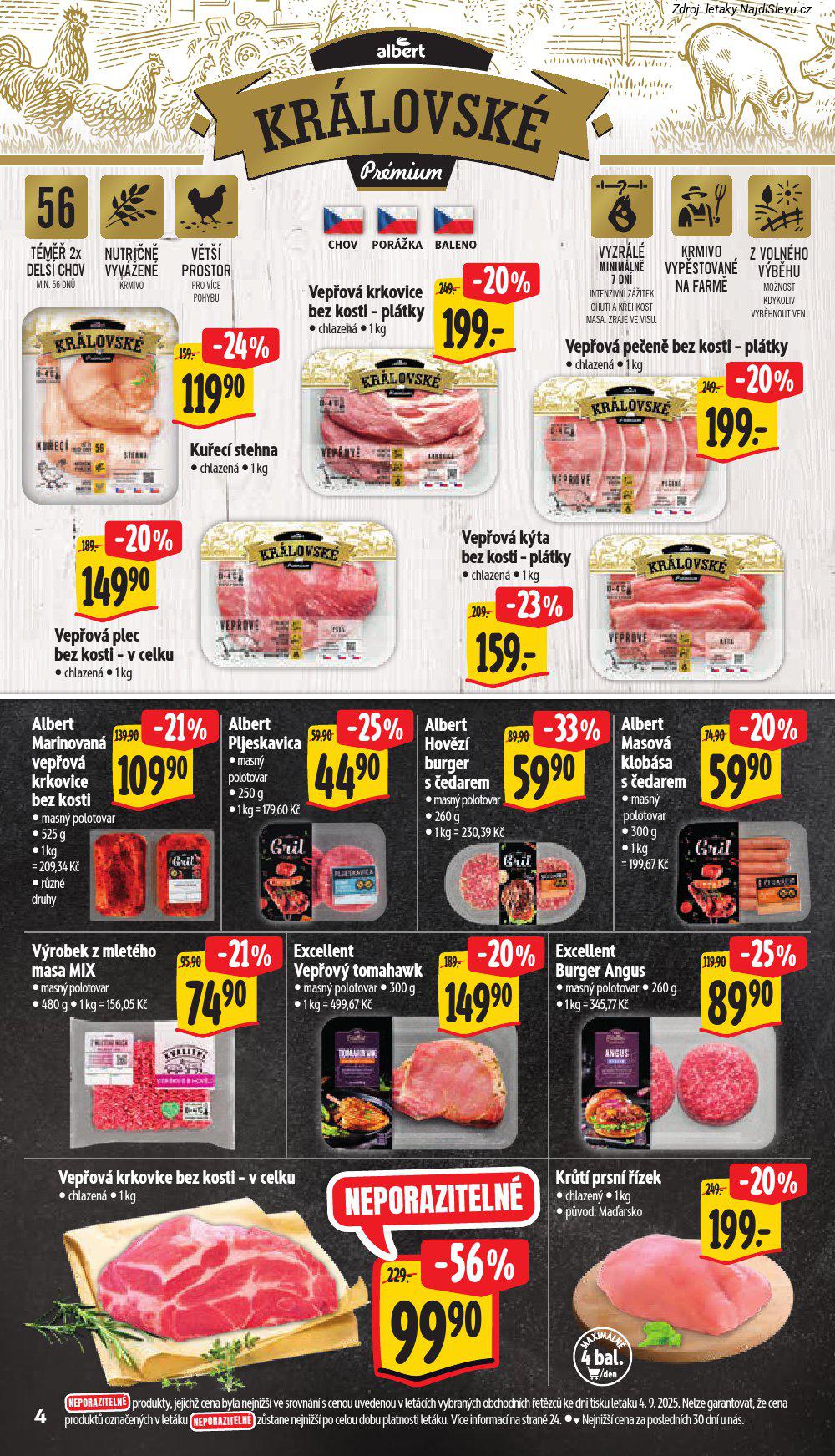 Letk Albert supermarket (10. 9. - 16. 9. 2025) - strana 9 z 44