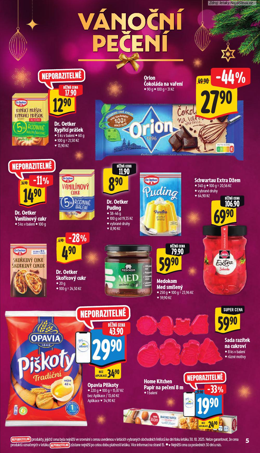 Letk Albert supermarket (5. 11. - 11. 11. 2025) - strana 10 z 49