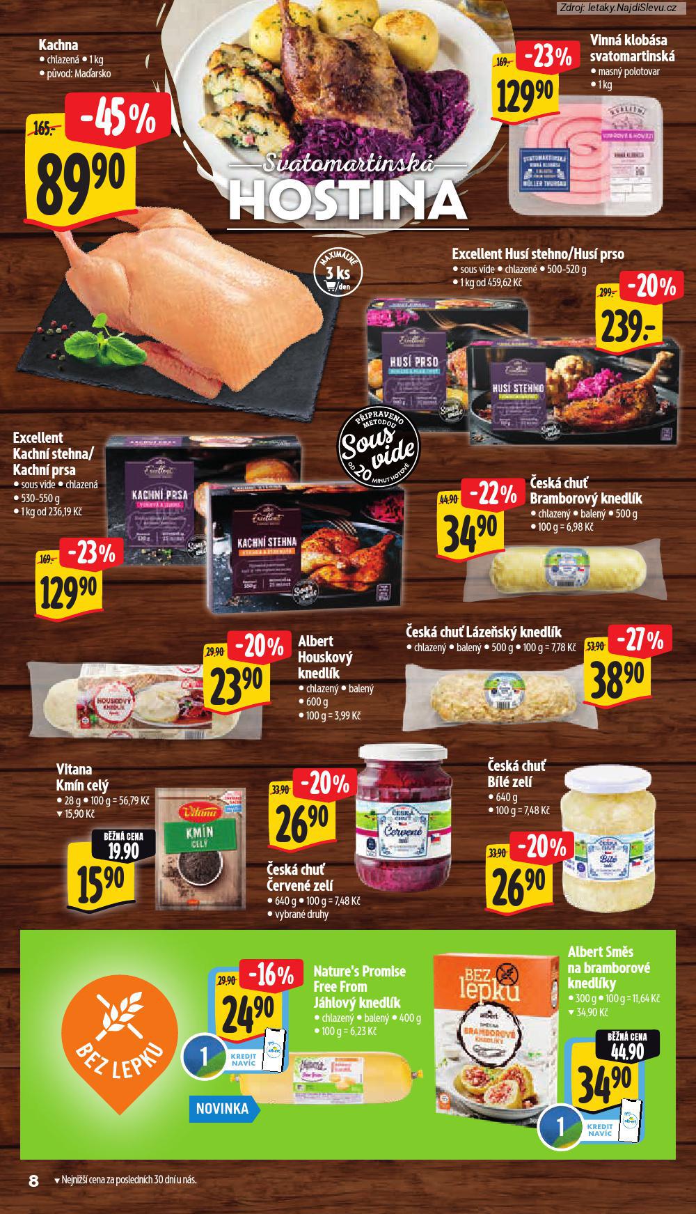 Letk Albert supermarket (5. 11. - 11. 11. 2025) - strana 15 z 49