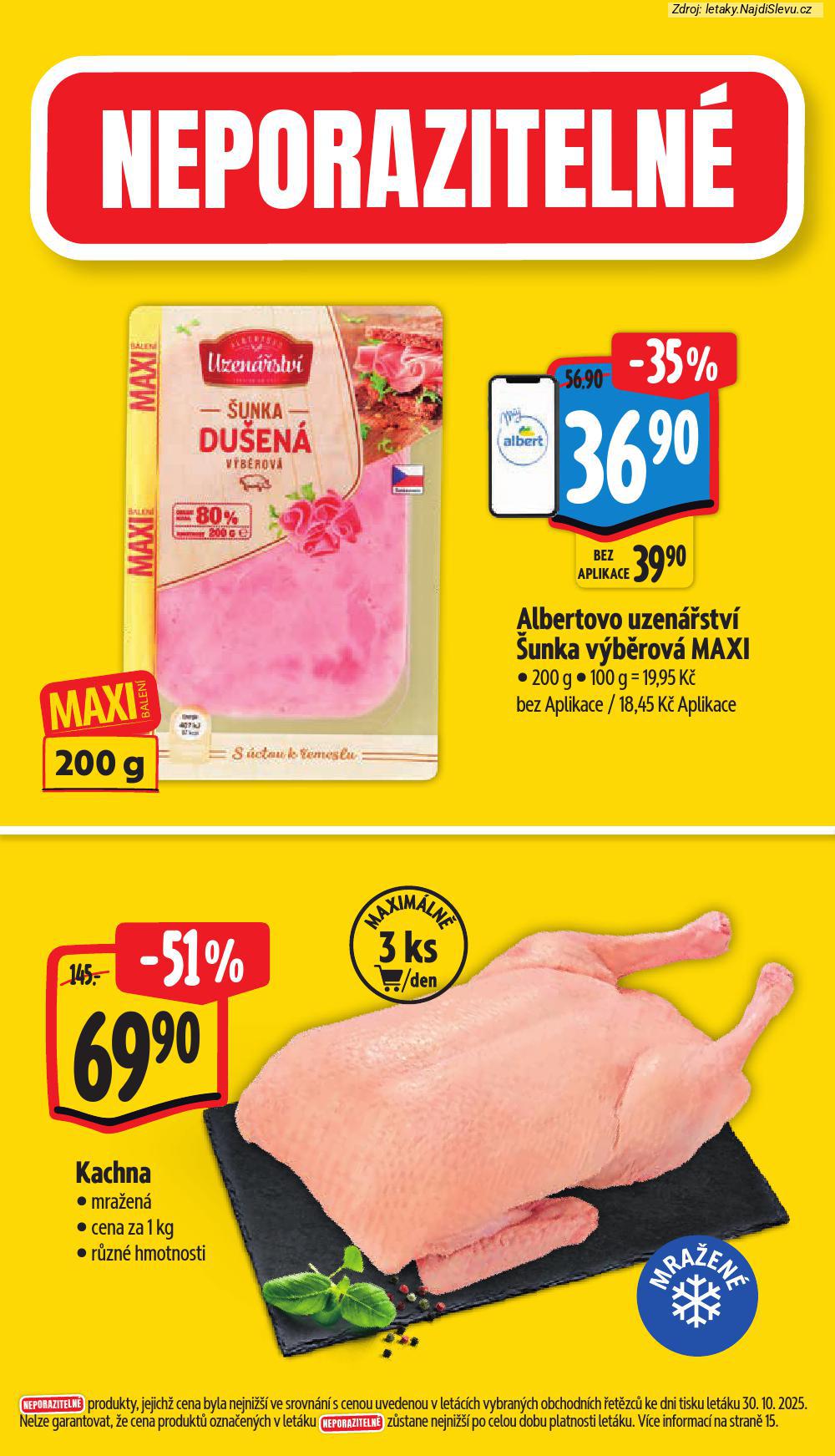 Letk Albert supermarket (5. 11. - 11. 11. 2025) - strana 2 z 49