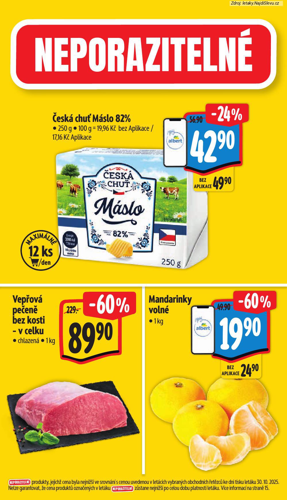 Letk Albert supermarket (5. 11. - 11. 11. 2025) - strana 3 z 49