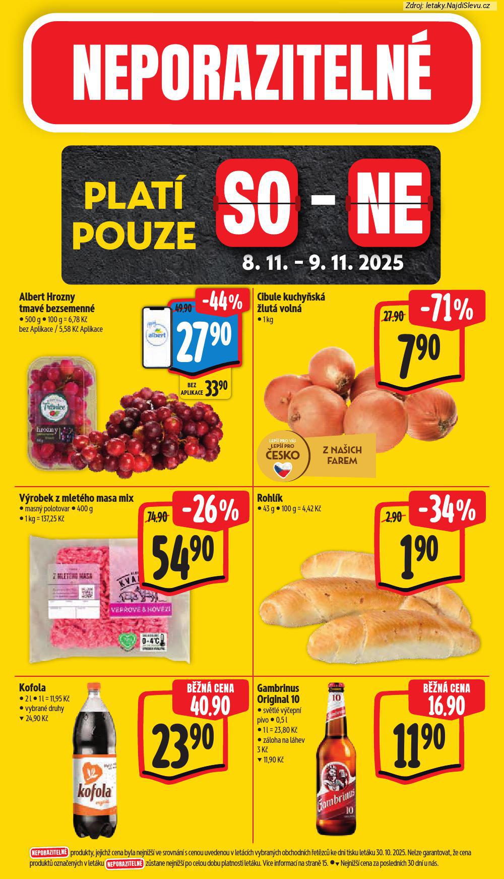 Strana 49 - leták Albert supermarket (5. 11. - 11. 11. 2025)