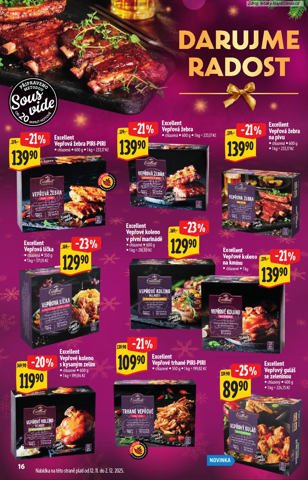 Let�k Albert supermarket (12. 11. - 31. 12. 2025) - strana 16 z 40