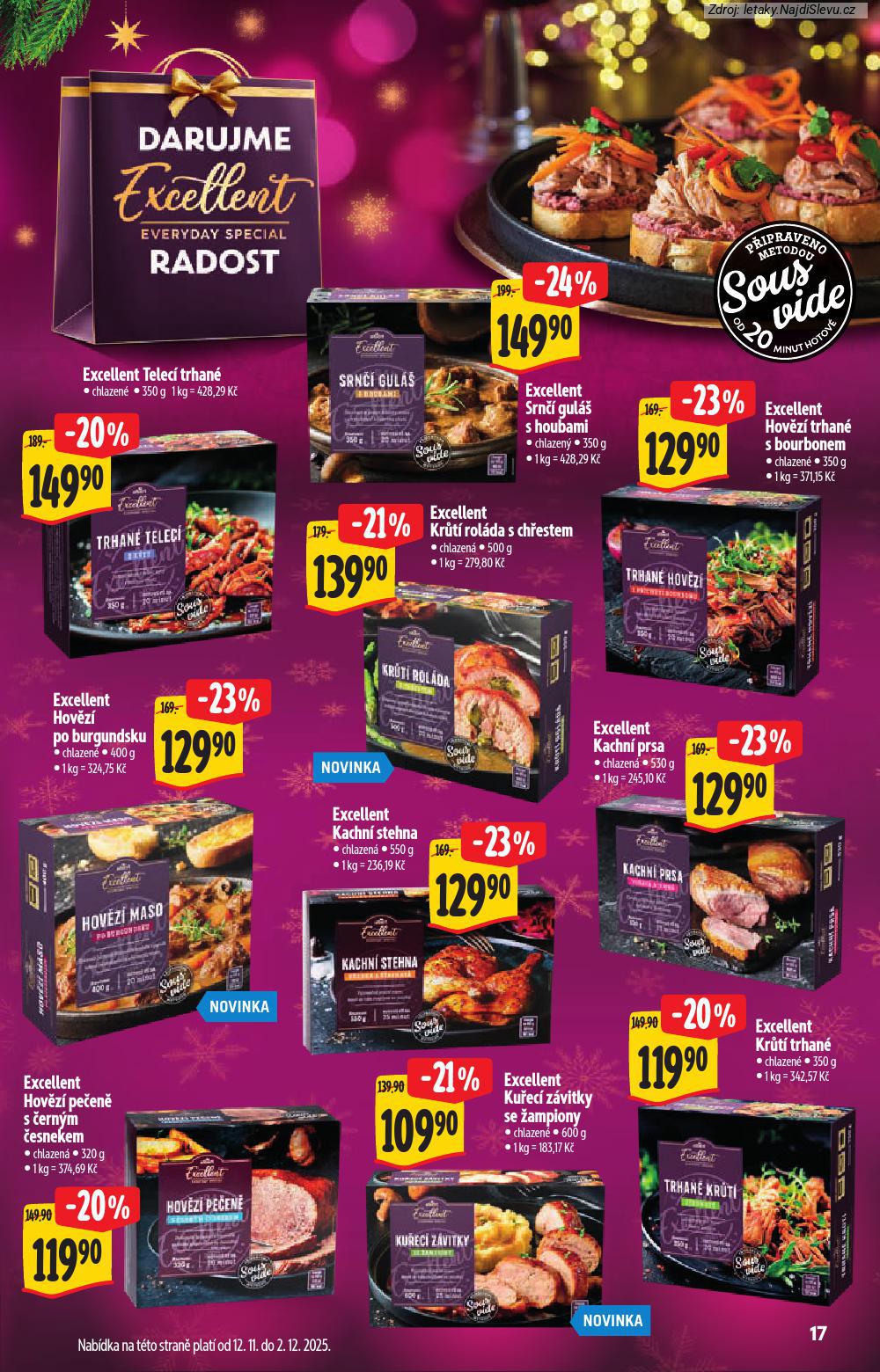 Let�k Albert supermarket (12. 11. - 31. 12. 2025) - strana 17 z 40