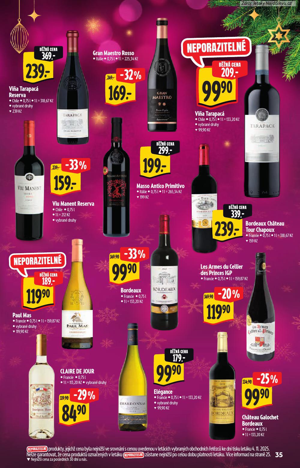 Strana 35 - let�k Albert supermarket (12. 11. - 31. 12. 2025)