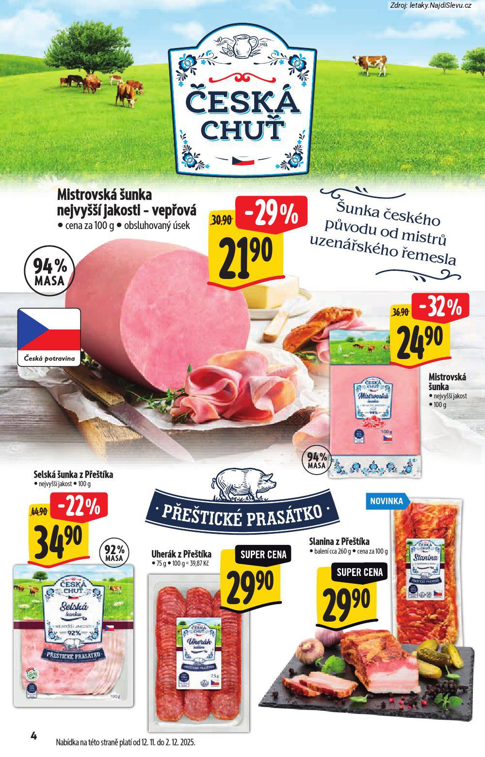 Let�k Albert supermarket (12. 11. - 31. 12. 2025) - strana 4 z 40
