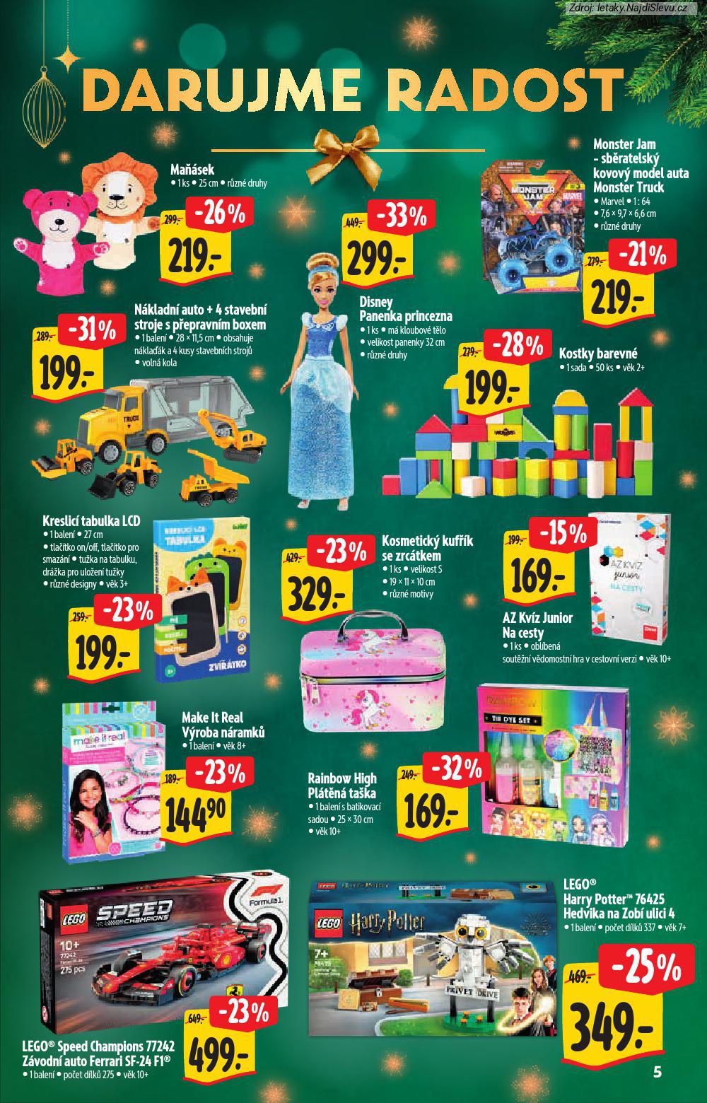 Let�k Albert supermarket (19. 11. - 24. 12. 2025) - strana 5 z 12