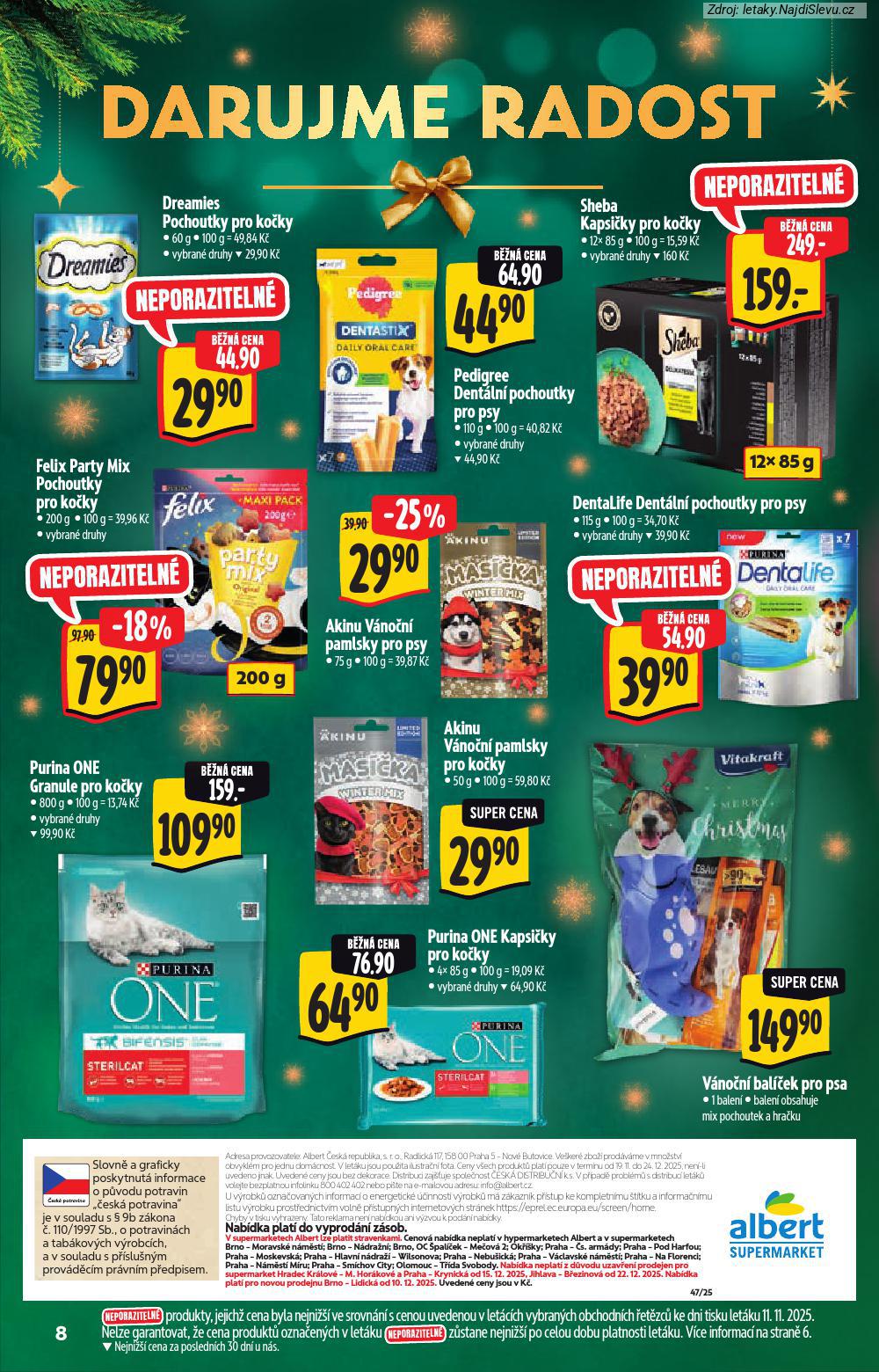 Let�k Albert supermarket (19. 11. - 24. 12. 2025) - strana 8 z 12