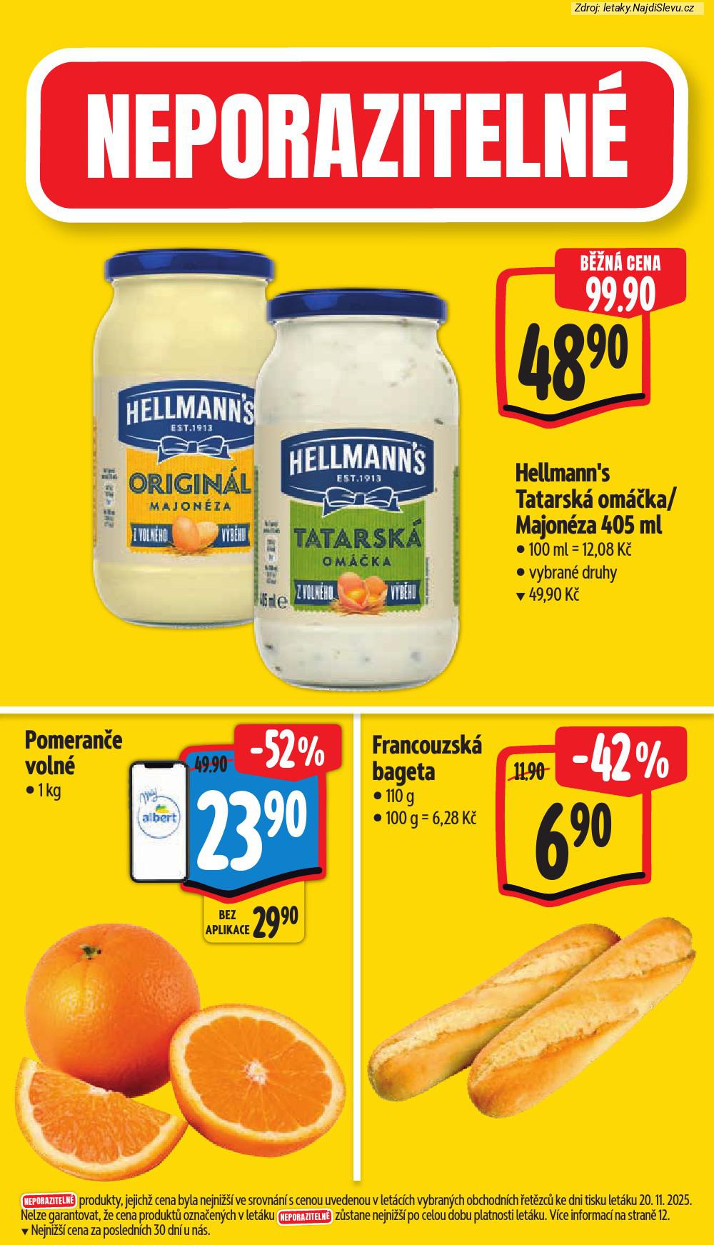 Let�k Albert supermarket  (26. 11. - 2. 12. 2025) - str. 3