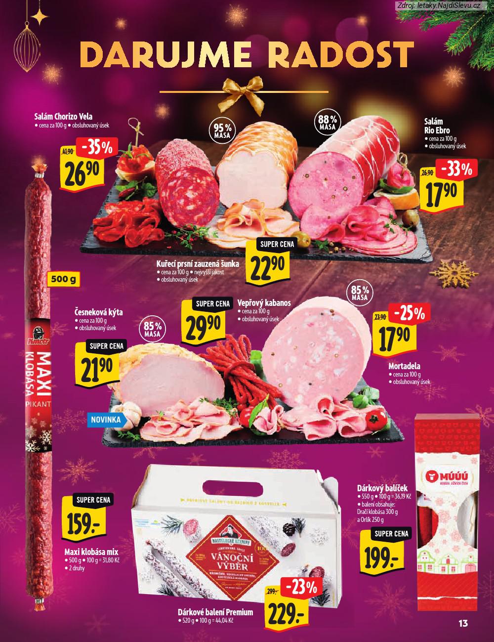 Let�k Albert supermarket (3. 12. - 31. 12. 2025) - strana 13 z 28