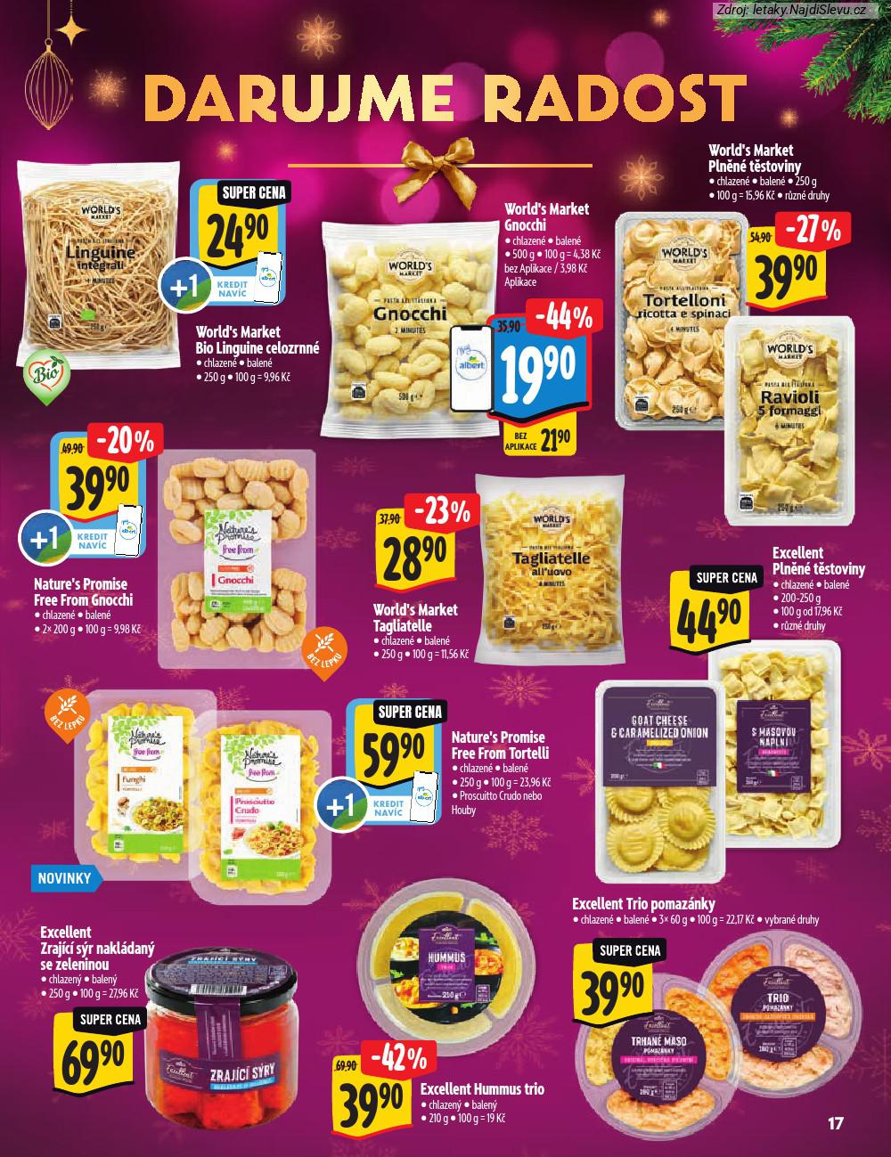 Let�k Albert supermarket (3. 12. - 31. 12. 2025) - strana 17 z 28