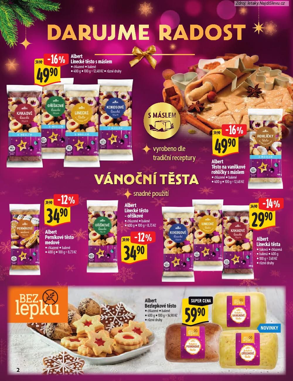 Let�k Albert supermarket (3. 12. - 31. 12. 2025) - strana 2 z 28