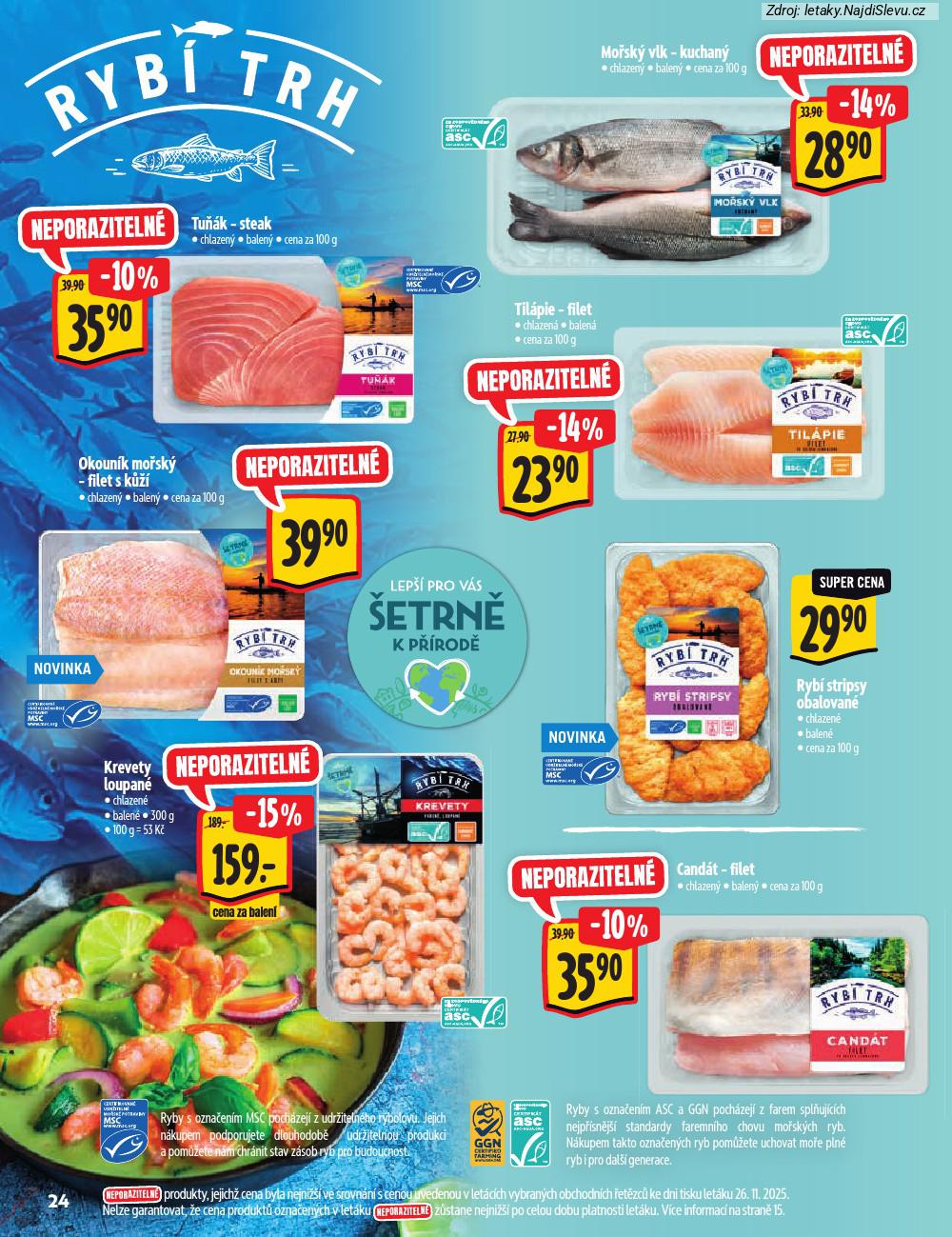 Let�k Albert supermarket (3. 12. - 31. 12. 2025) - strana 24 z 28