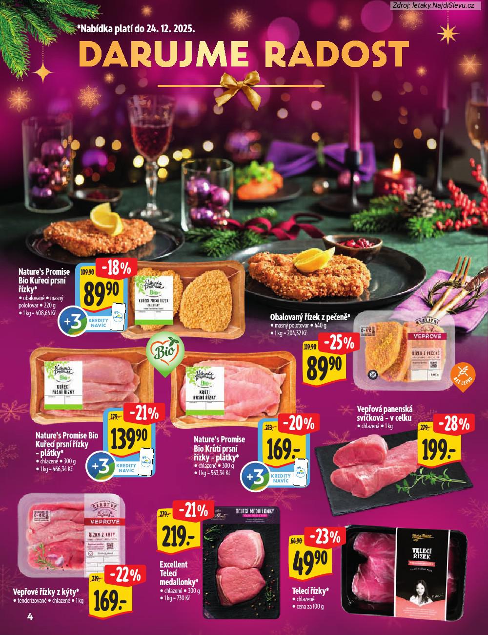 Let�k Albert supermarket (3. 12. - 31. 12. 2025) - strana 4 z 28