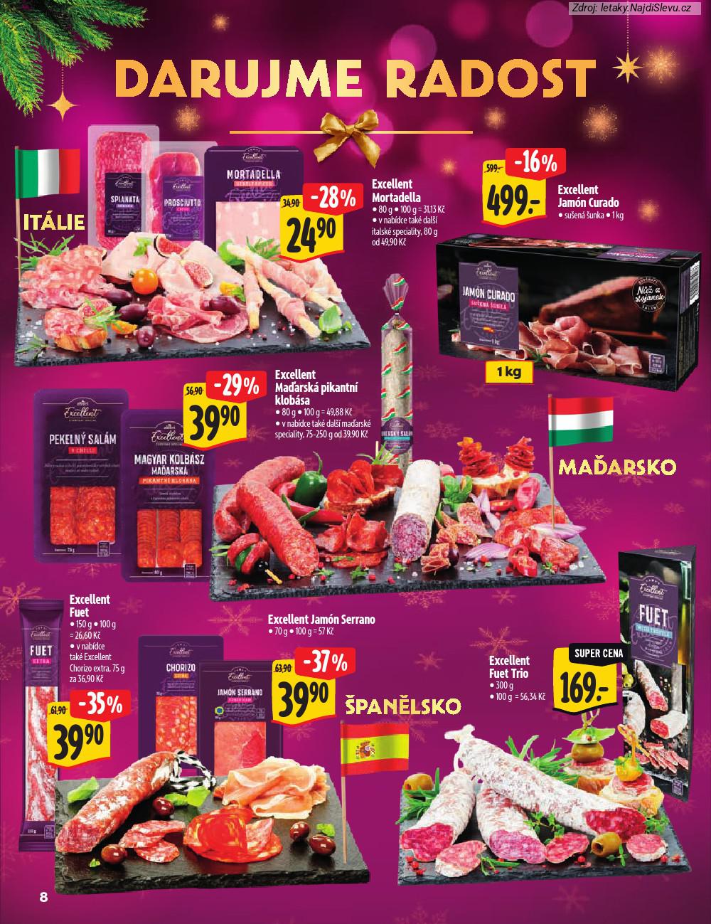Let�k Albert supermarket (3. 12. - 31. 12. 2025) - strana 8 z 28