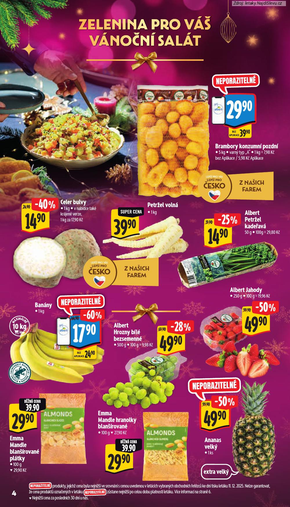 Let�k Albert supermarket  (22. 12. - 24. 12. 2025) - str. 4