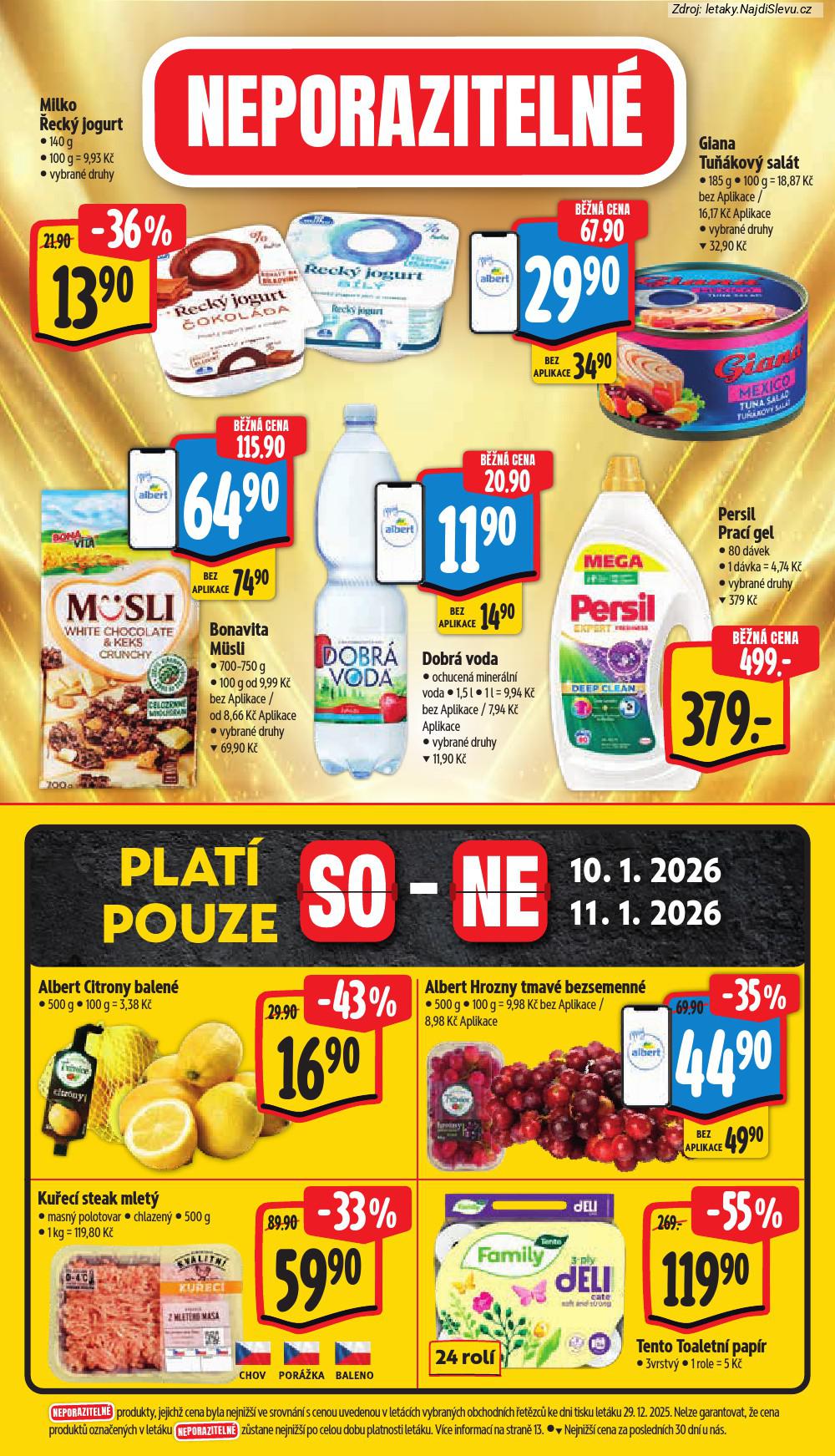 Strana 37 - let�k Albert supermarket (7. 1. - 13. 1. 2026)