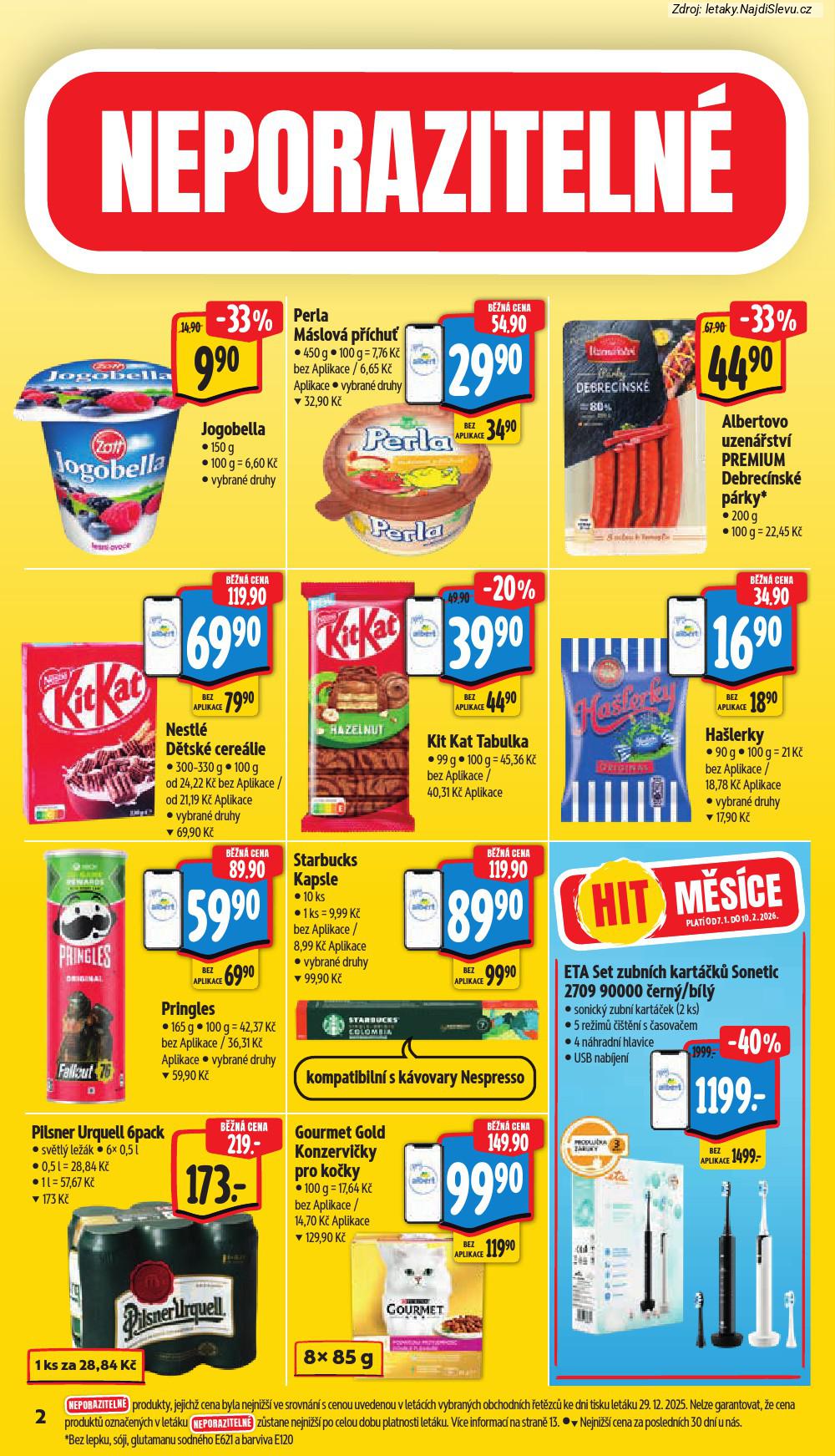 Strana 6 - let�k Albert supermarket (7. 1. - 13. 1. 2026)