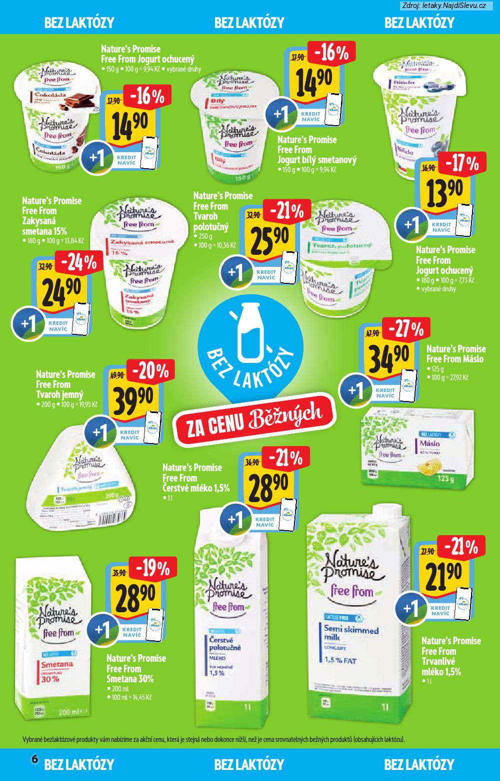Let�k Albert supermarket  Katalog BIO (14. 1. - 10. 2. 2026) - str. 6: Nature's Promise