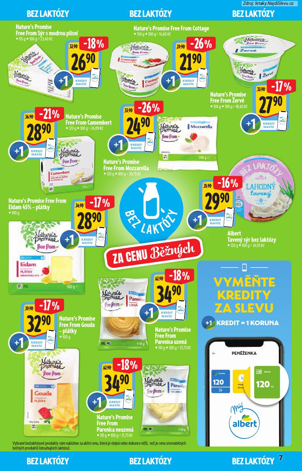 Let�k Albert supermarket  Katalog BIO (14. 1. - 10. 2. 2026) - str. 7: Albert Taven�, Nature's Promise