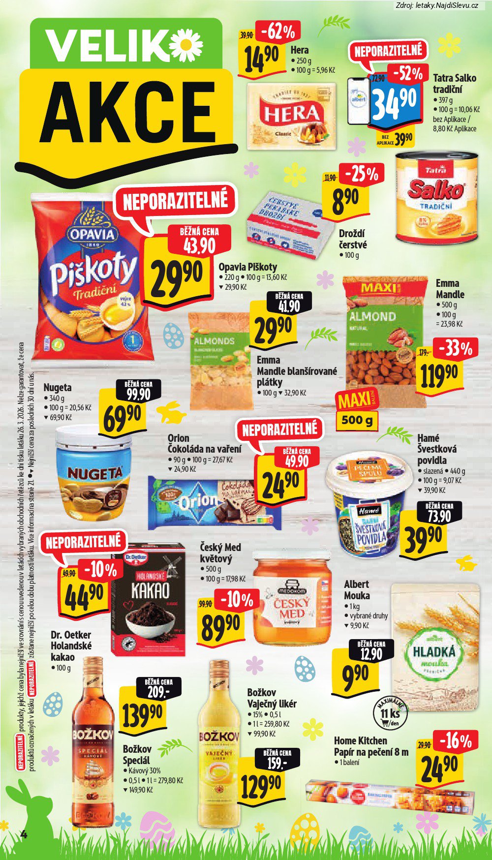Strana 1 - leták (1. 4. - 5. 4. 2026)