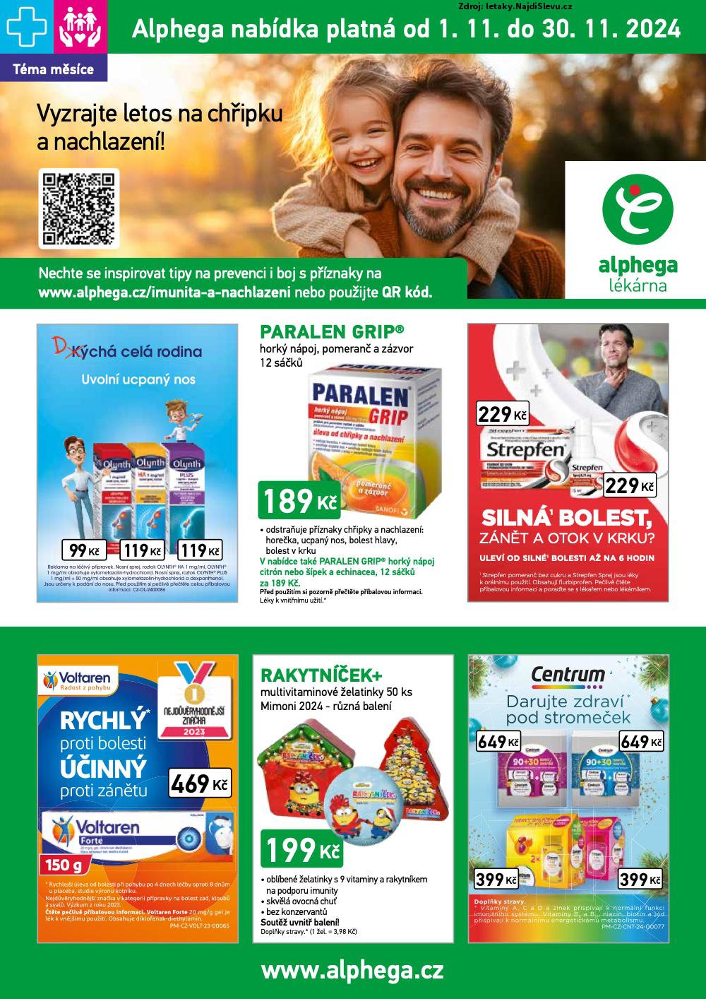 Strana 1 - let�k Alphega (1. 11. - 30. 11. 2024)