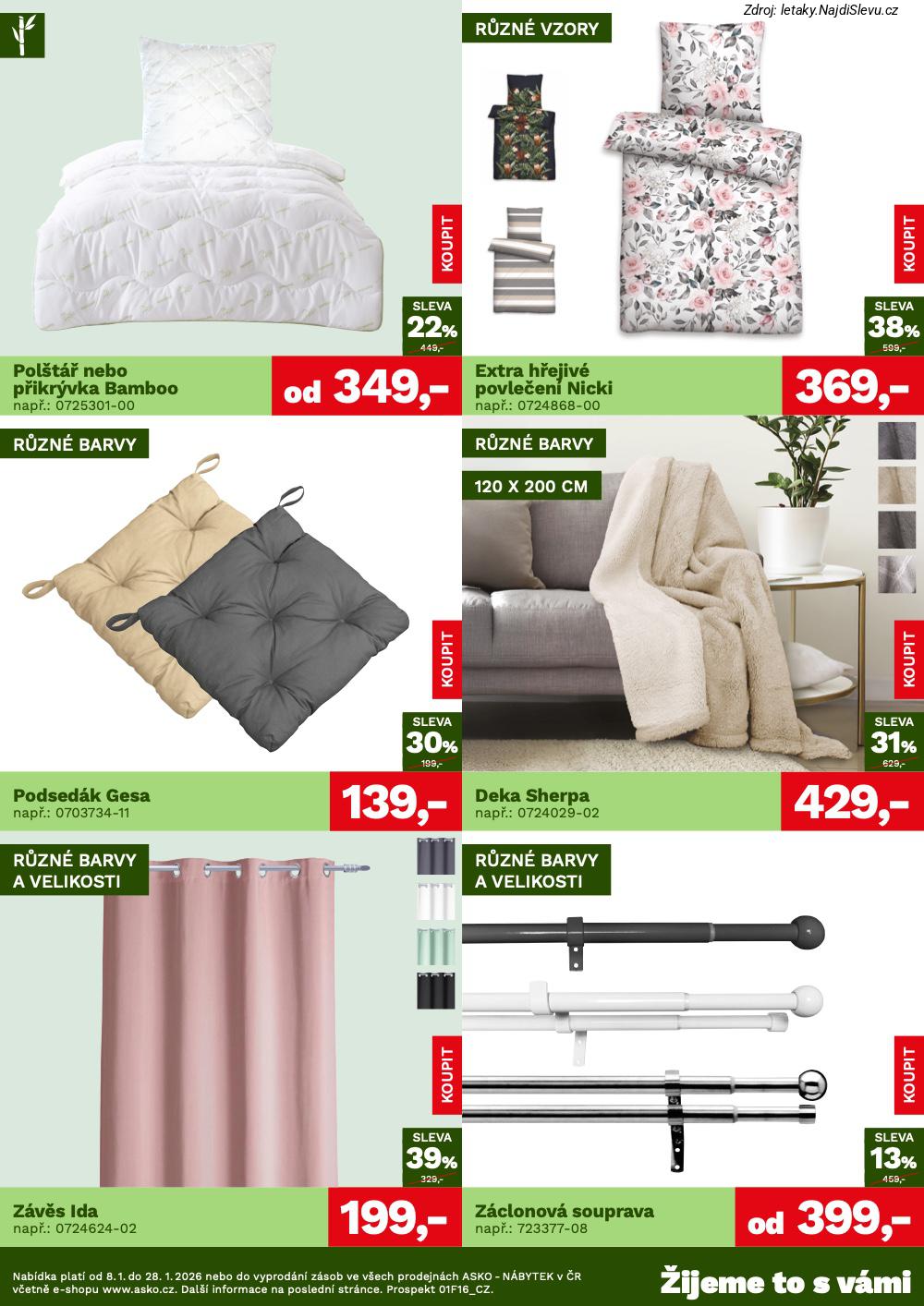 Let�k ASKO N�bytek  Bytov� dopl�ky (8. 1. - 28. 1. 2026) - str. 3