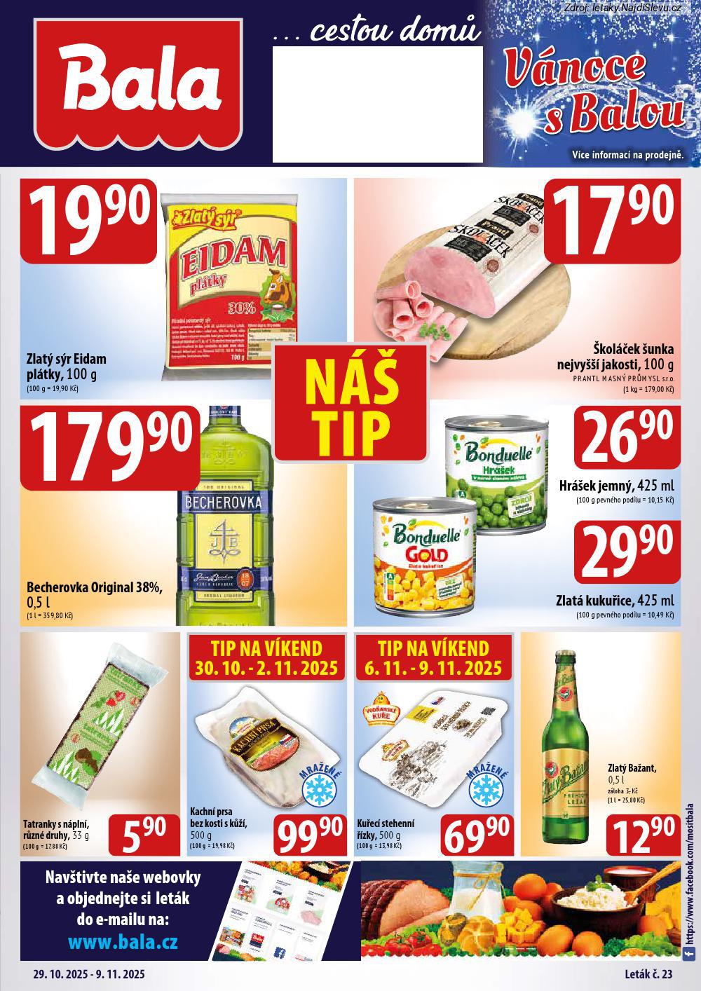 Letk BALA (29. 10. - 9. 11. 2025) - strana 1 z 6