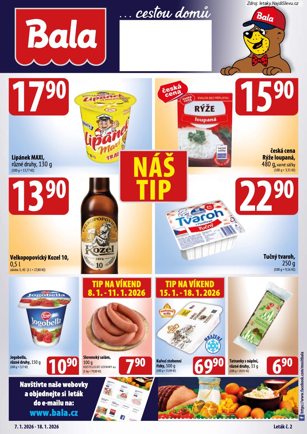 Let�k BALA (7. 1. - 18. 1. 2026) - strana 1 z 6