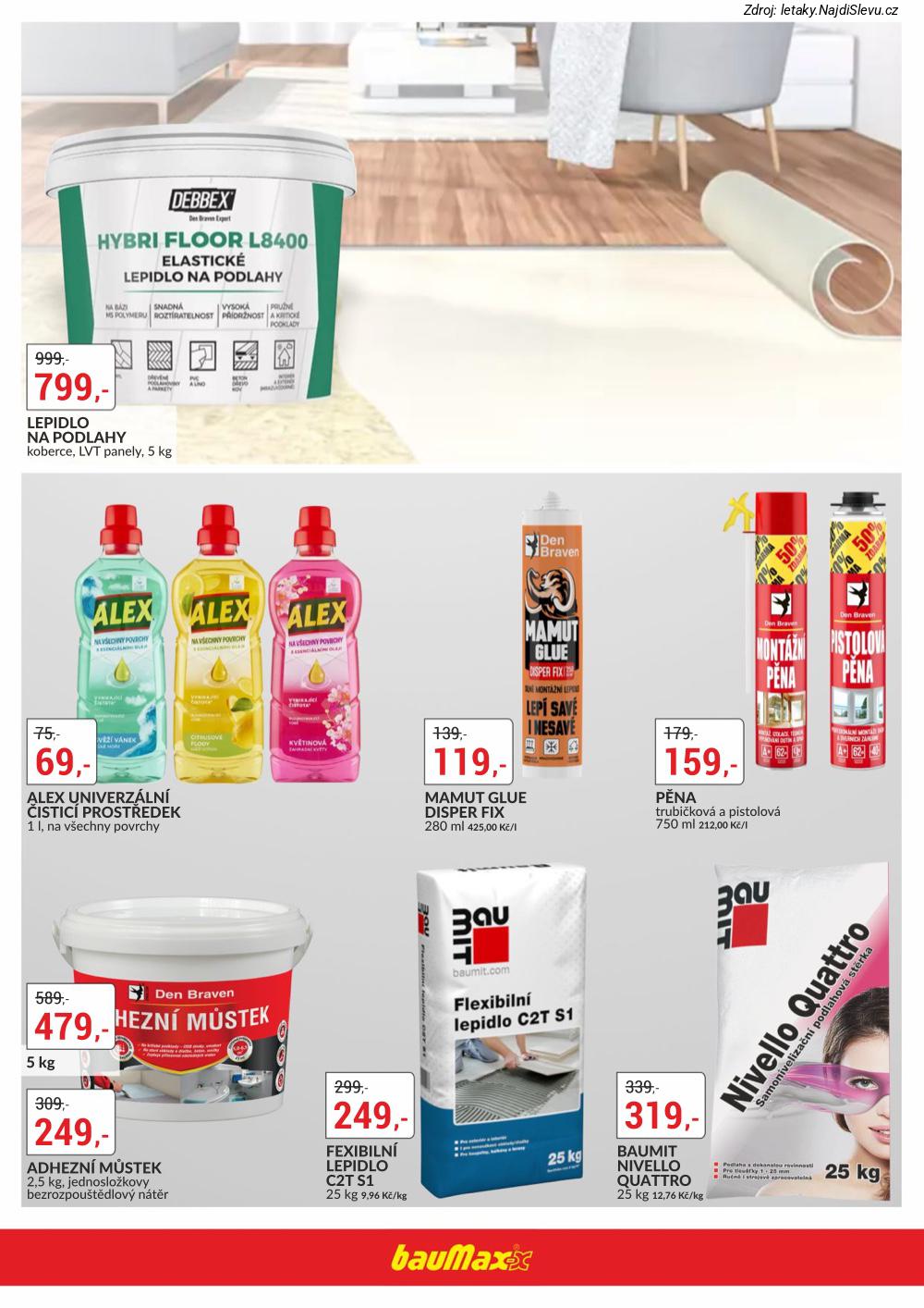 Let�k bauMax  Dve�e a podlahy (17. 9. - 30. 9. 2025) - str. 12