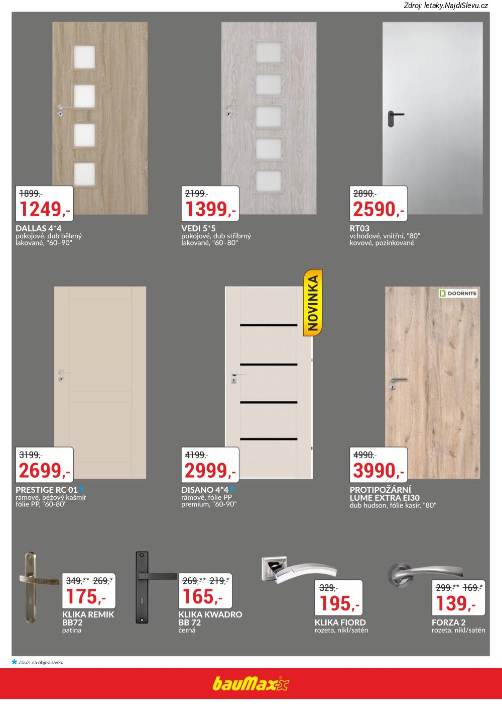 Let�k bauMax  Dve�e a podlahy (17. 9. - 30. 9. 2025) - str. 8