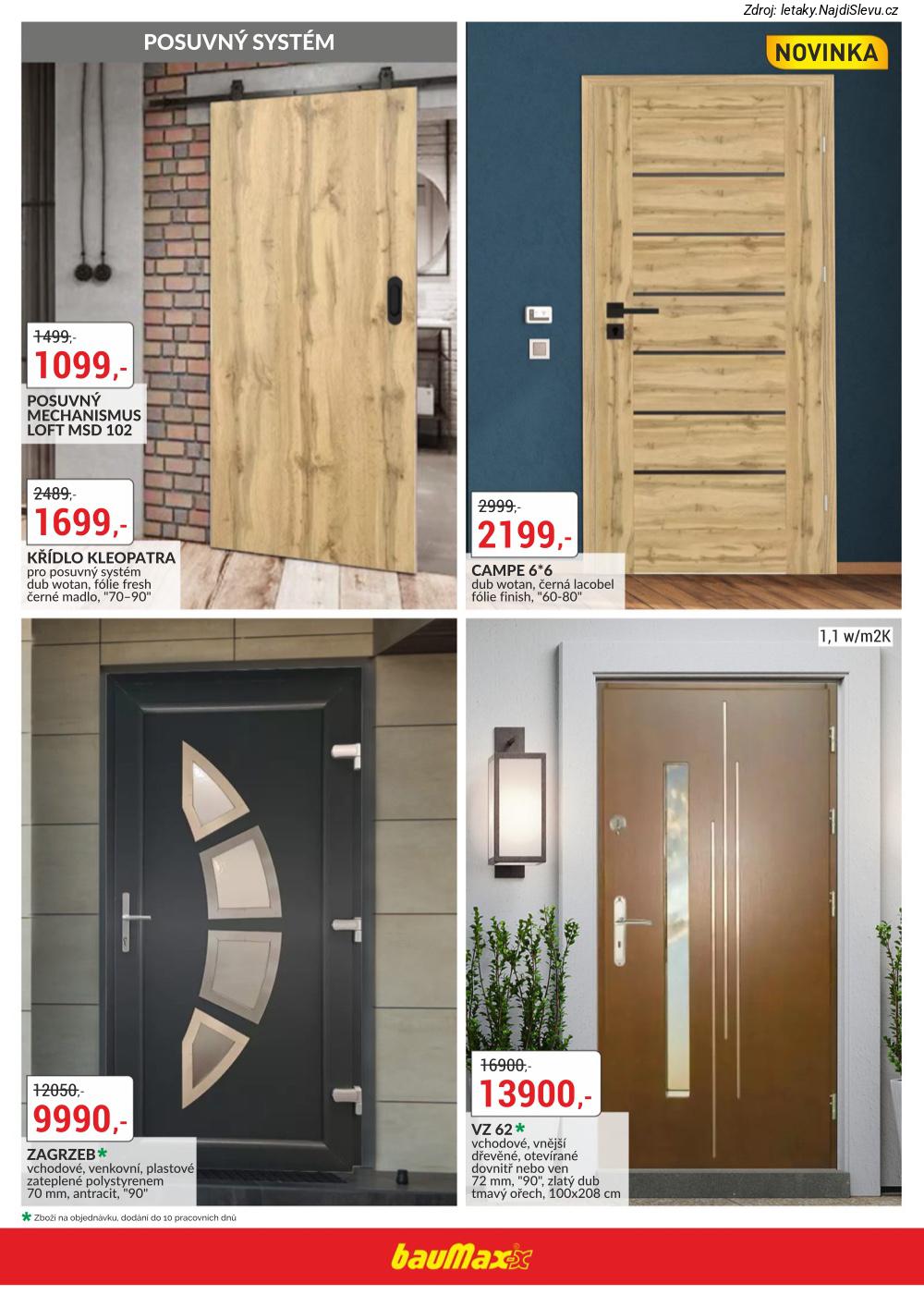 Let�k bauMax  Dve�e a podlahy (17. 9. - 30. 9. 2025) - str. 9