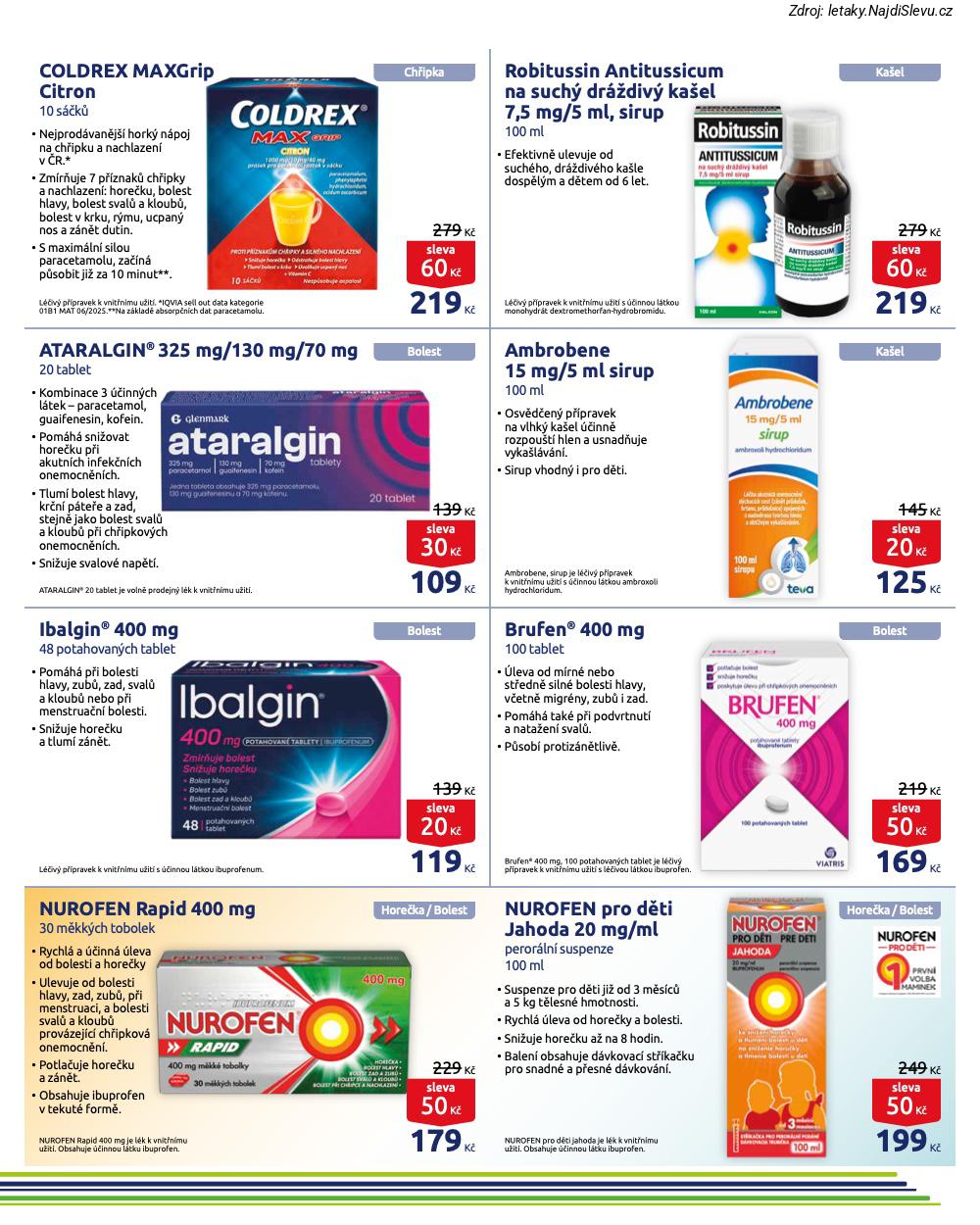 Strana 5 - leták BENU (1. 9. - 30. 9. 2025)