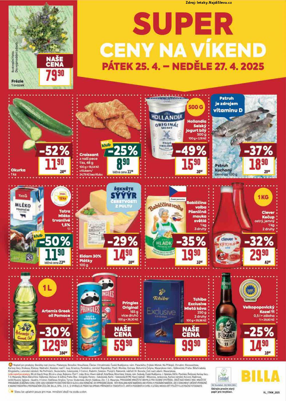 Strana 32 - letk BILLA (22. 4. - 27. 4. 2025)