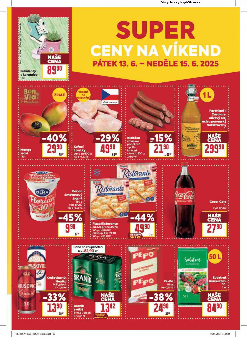 Strana 27 - letk BILLA (11. 6. - 17. 6. 2025)