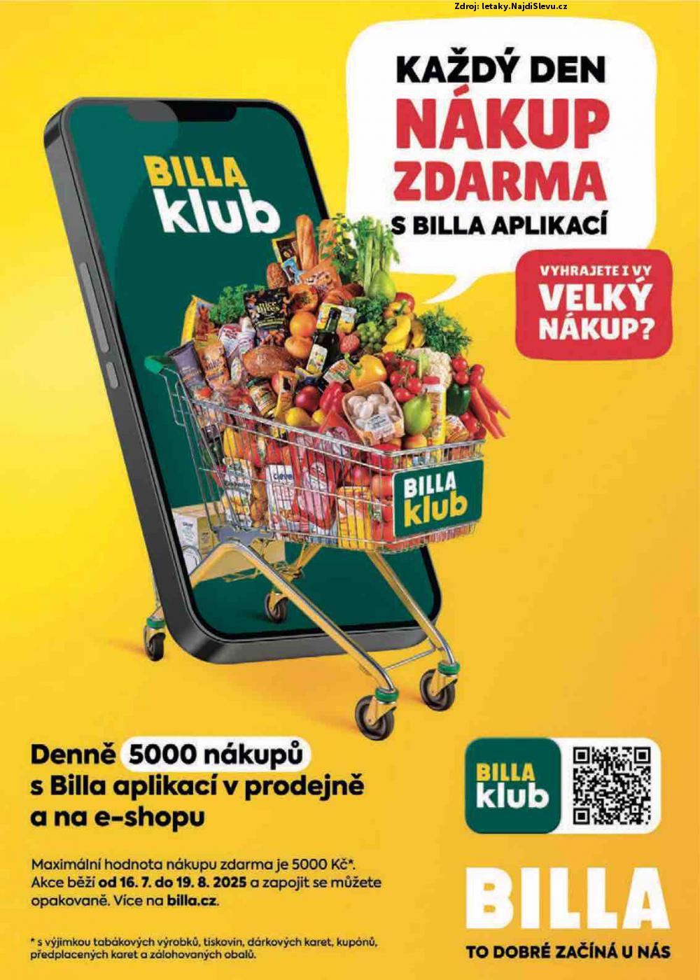 Strana 17 - leták BILLA (30. 7. - 5. 8. 2025)