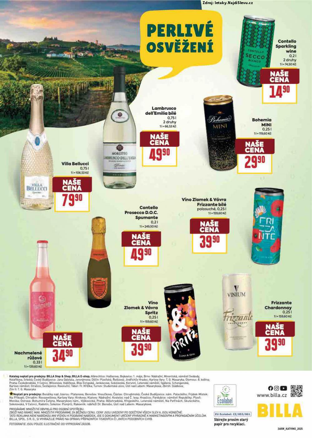 Let�k BILLA (20. 8. - 9. 9. 2025) - strana 12 z 12