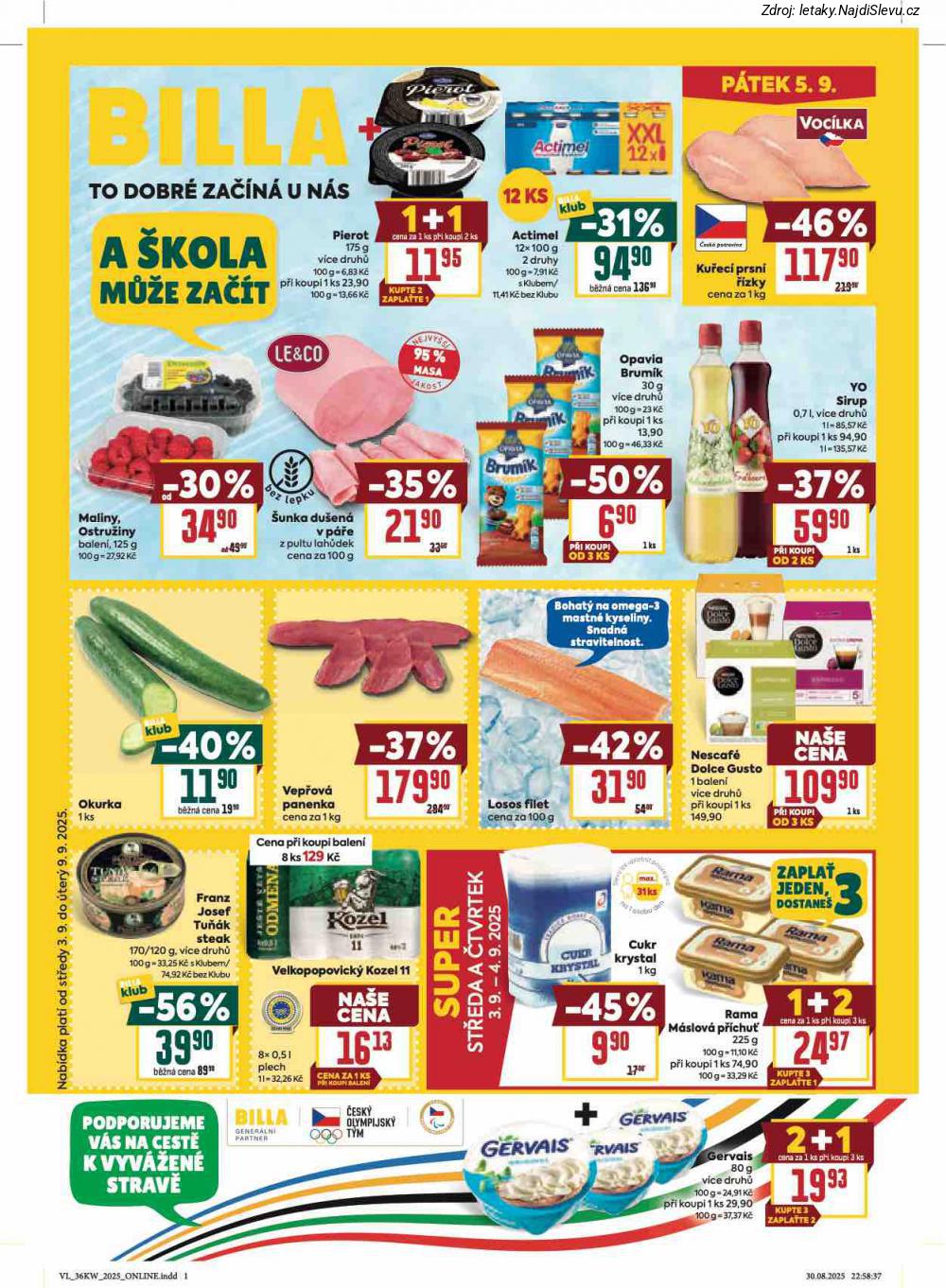 BILLA Let k Strana 1 3 9 9 9 2025 NajdiSlevu cz BILLA Let k Strana 1 3 9 9 9 2025 NajdiSlevu cz