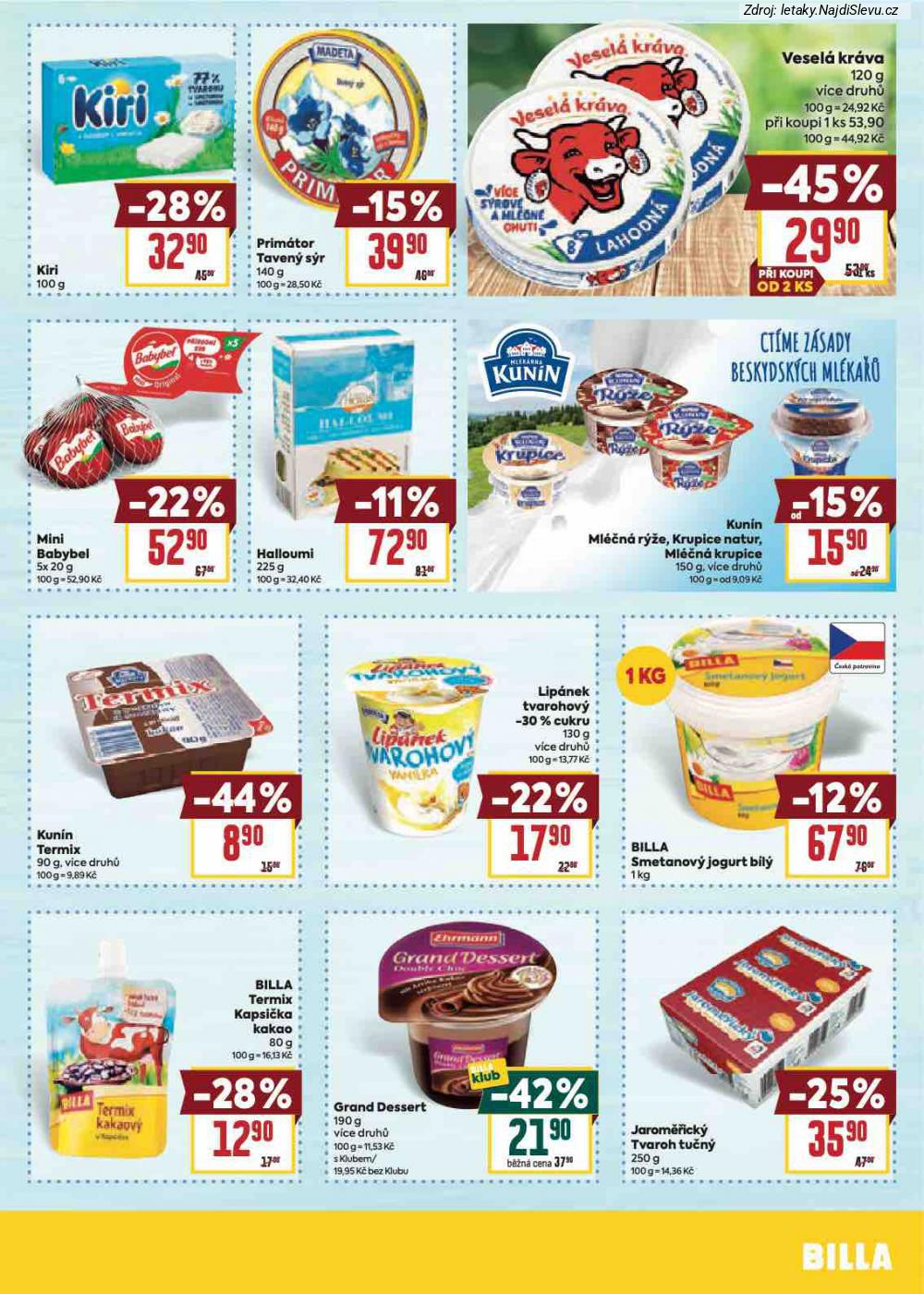 Letk BILLA (10. 9. - 16. 9. 2025) - strana 17 z 36