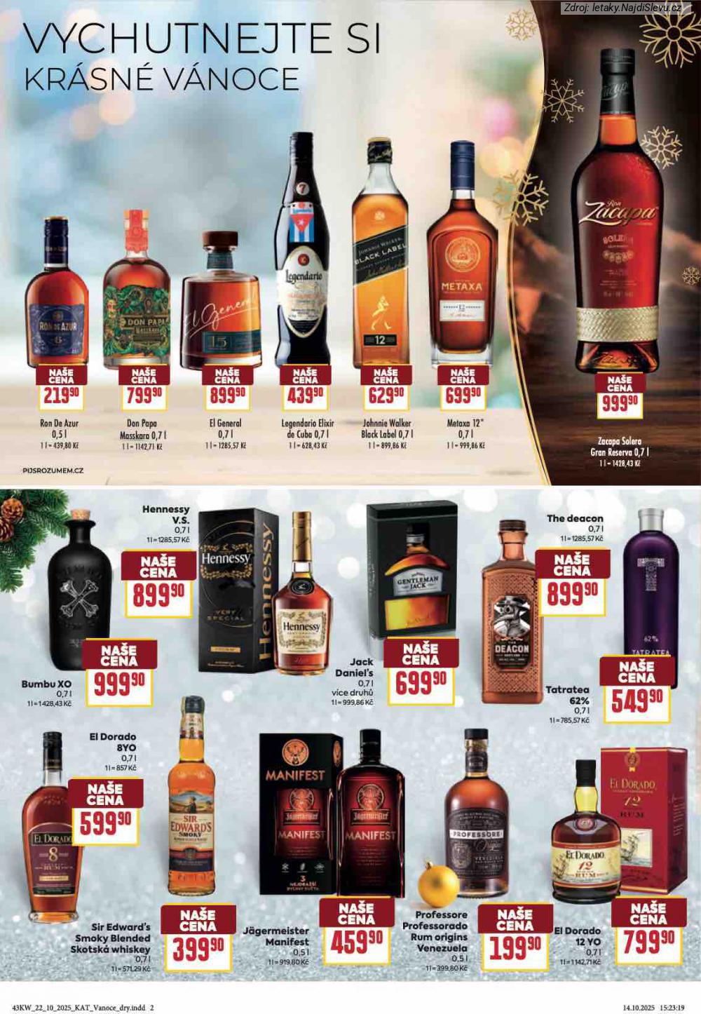 Letk BILLA (22. 10. - 31. 12. 2025) - strana 2 z 8