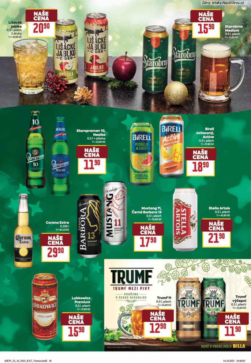 Letk BILLA (22. 10. - 11. 11. 2025) - strana 18 z 30