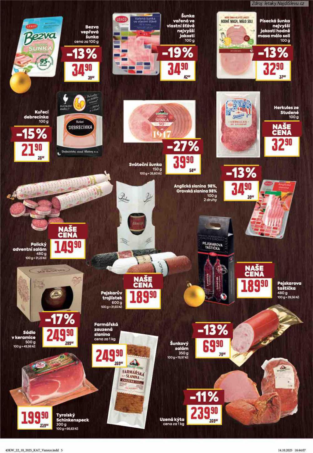 Letk BILLA (22. 10. - 11. 11. 2025) - strana 5 z 30