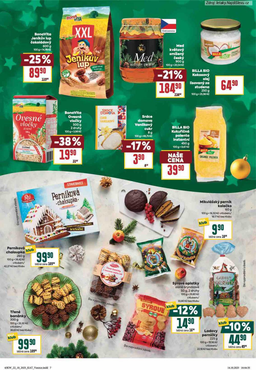 Letk BILLA (22. 10. - 11. 11. 2025) - strana 7 z 30