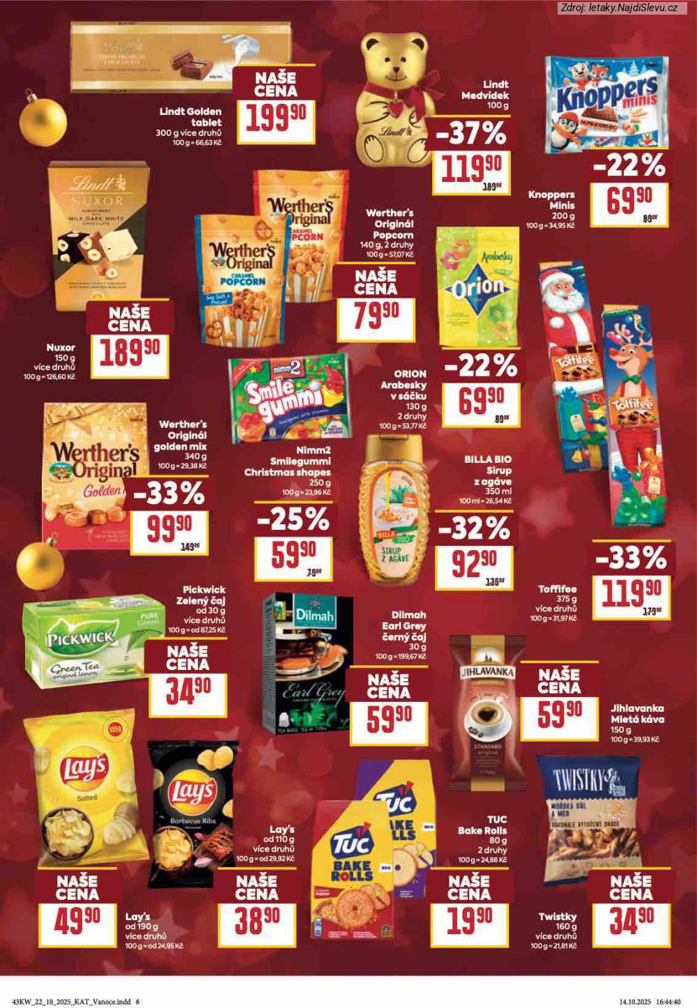 Letk BILLA (22. 10. - 11. 11. 2025) - strana 8 z 30
